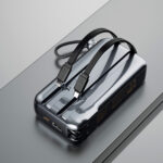 Dudao K25 2in1 10000mAh 3-Plug Powerbank Charger - Gray - Image 4