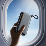 Dudao K25 2in1 10000mAh 3-Plug Powerbank Charger - Gray - Image 6