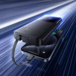 Joyroom JR-PBF19 22.5W 10000mAh Powerbank with Two Built-in Cables - Black - Image 8