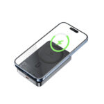 Acefast M11-10000 30W Qi2 Magnetic Power Bank with MagSafe - Black - Image 3