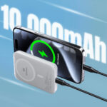 Wozinsky WRW349YWS 10000 mAh Magnetic Power Bank - White - Image 4