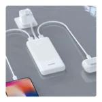 Powerbank Dudao K10Pro 2.4A 20000mAh 2 x USB-A - white - Image 2