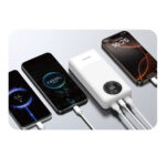 Powerbank Dudao K12Pro 22.5W PD 20000mAh USB-A, USB-C - white - Image 4