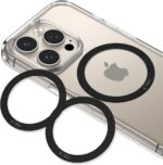 Tech-Protect MMP-110 2in1 MagSafe Ring - Black / Black - Image 5