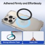 Tech-Protect MMP-110 2in1 MagSafe Ring - Black / Black - Image 8