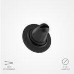 SBS TESUPMAGMCLIP smartphone holder magnetic, for air vent - black - Image 5