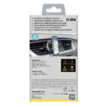 Smartphone holder with inductive charger SBS TESUPFANWIR15W 15W for air vent, with cooling - black - Image 2