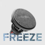 Smartphone holder with inductive charger SBS TESUPFANWIR15W 15W for air vent, with cooling - black - Image 8