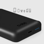 SBS TEBB5000MAG1CK Wireless Power Bank 5000 mAh USB-C, MagSafe Compatible - Black - Image 3