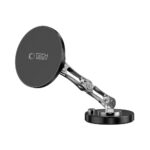 Tech-Protect N57 Magnetic MagSafe Car/Desk Mount - Black - Image 3