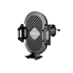 Dudao F2+ smartphone holder for air vent, clamp - black