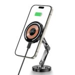 Tech-Protect MM15W-V8 Magnetic Car Holder for Dashboard with MagSafe 15W - Black - Image 2