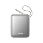Joyroom JR-PBF27 10000mAh 22.5W Powerbank with Built-in USB-C and Lightning Cables - White - Image 2