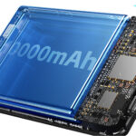 Dudao K29 10000mAh PD 20W MagSafe Power Bank with Metal Case, Stand and Built-in USB-C/ Lightning Cables - Gray - Image 5