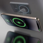 Dudao K28 10000mAh PD 22.5W MagSafe Powerbank with Metal Case and Ring Stand - Gray - Image 6