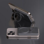 Dudao K28S 20W PD 5000mAh Powerbank with MagSafe and Stand - Gray - Image 6