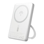 Dudao K28S 20W PD 5000mAh Powerbank with MagSafe and Stand - Silver