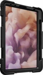 LAUT Shield Enduro Case with Apple Pencil Holder for iPad Pro 11" 1 / 2 / 3 / 4, iPad Air 10.9" 4 / 5 - Black