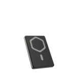 Powerbank UAG Ultra Slim 5K 5000 mAh with stand 10W USB-C cable compatible with MagSafe - titanium