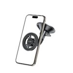 Tech-Protect N56 Magnetic MagSafe Car Holder for Cockpit, Windshield Mount - Black - Image 5