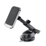Tech-Protect MM15W-V9 Car Holder with MagSafe for Dashboard and Air Vent 15W - Black - Image 3