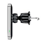 Tech-Protect MM15W-V9 Car Holder with MagSafe for Dashboard and Air Vent 15W - Black - Image 5