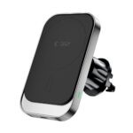 Tech-Protect MM15W-V9 Car Holder with MagSafe for Dashboard and Air Vent 15W - Black - Image 6