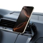 Tech-Protect MM15W-V6 Magnetic MagSafe Car Air Vent Holder - Black - Image 7