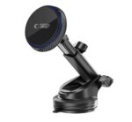 Tech-Protect MM15W-V4 Magnetic MagSafe 15W Car Holder for Cockpit / Windshield / Air Vent - Black - Image 3