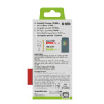 Powerbank SBS 10000 mAh 20W with built-in USB-C cable and digital display - gray - Image 3