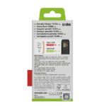 Powerbank SBS 20000 mAh 20W with built-in USB-C cable and digital display - black - Image 3