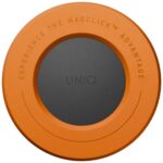 Uniq SnapMount Self-Adhesive Magnetic Holder - Orange and Black - Image 2