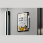 Uniq SnapMount Self-Adhesive Magnetic Holder - Orange and Black - Image 4