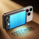 Joyroom JR-PBM02 Powerbank 22.5W 10000mAh 3in1 Magnetic Inductive Compatible with MagSafe with Built-in Cable - Black - Image 7