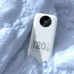 Dudao K13 10000mAh Powerbank with Built-in Cable - White - Image 2