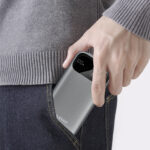 Dudao K31 10000 mAh 22.5W PD Powerbank with Built-in Cable - Gray - Image 3