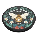 Popsockets 2 Bee Boho Phone Holder and Stand - Black - Image 2
