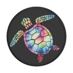 Popsockets 2 Psychedelic Turtle Phone Holder and Stand - Image 2