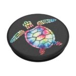 Popsockets 2 Psychedelic Turtle Phone Holder and Stand - Image 3