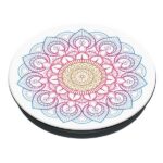 Popsockets 2 Rainbow Mandala Phone Holder and Stand - Image 2