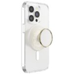 Popsockets Round Luxe Coconut Creme Enamel MagSafe Holder and Phone Stand - Image 3