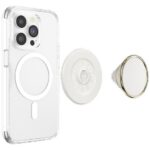 Popsockets Round Luxe Coconut Creme Enamel MagSafe Holder and Phone Stand - Image 6