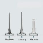 SODI SMS-300 Gravity Stand for MacBookSMS-300 - Silver - Image 5