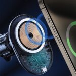 SODI C50 Rotating Vent Mount 15W with MagSafe C50 - Black - Image 6