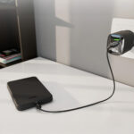 SBS Mag Power Qi2 5000 mAh Powerbank Compatible with MagSafe - Black - Image 7