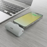 SBS EcoPower 5000 mAh 10W Powerbank with Built-in USB-C Port - Gray - Image 5