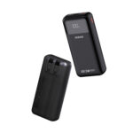 Dudao K15Pro Power Bank 20000mAh 22.5W PD USB-C / USB-A / Built-in Lightning and USB-C Cables - Black - Image 3