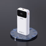 Dudao K15Pro Power Bank 20000mAh 22.5W PD USB-C / USB-A / Built-in Lightning and USB-C Cables - White - Image 6