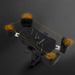 Wozinsky WUD-01B Handlebar Phone Holder for Bike - Black - Image 4