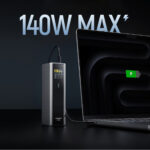 Powerbank Cuktech CKPB200UGLGR 210W 20000mAh 2 x USB-C 1 x USB-A - gray - Image 2